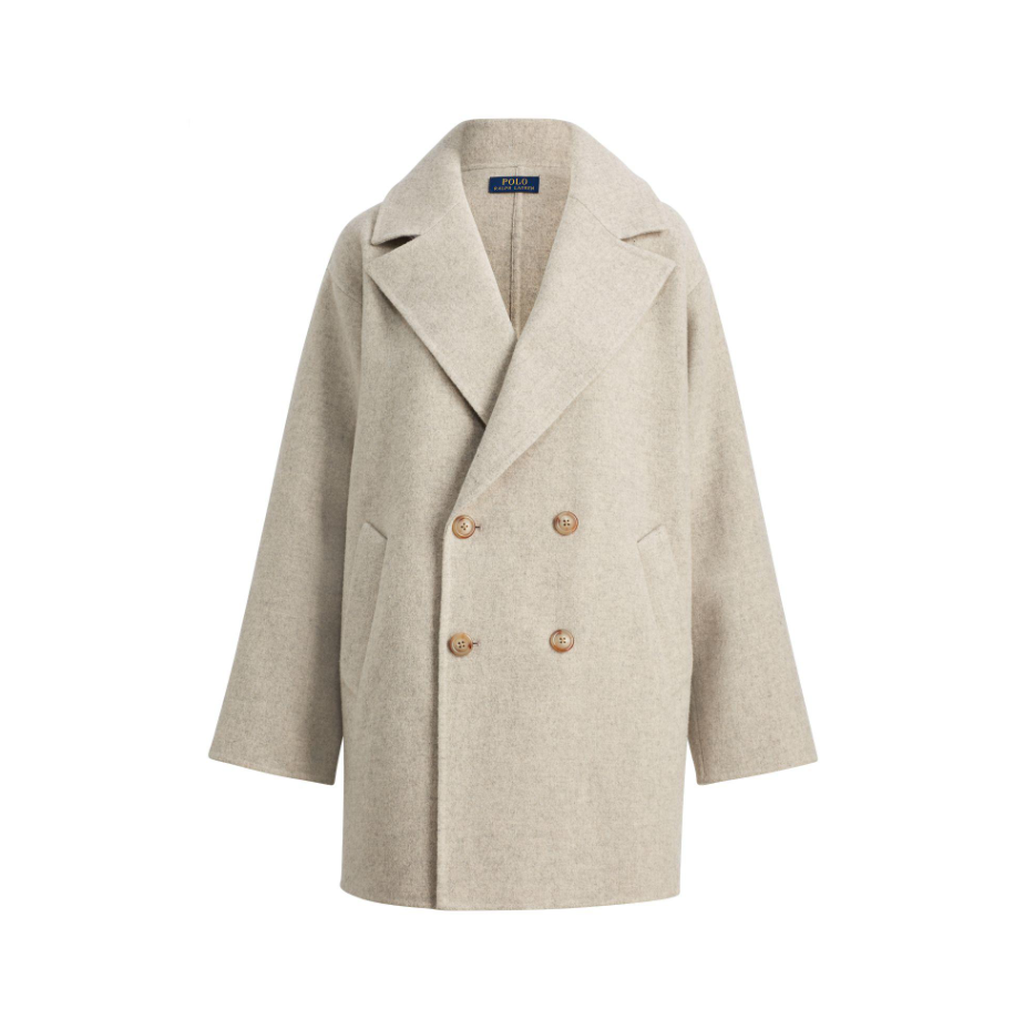 polo ralph lauren wool peacoat